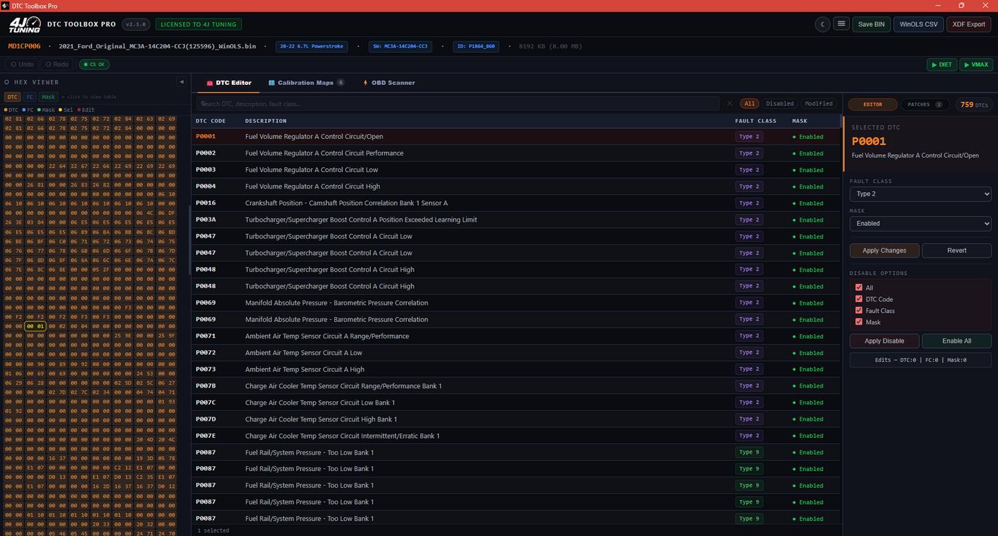 DTC Toolbox